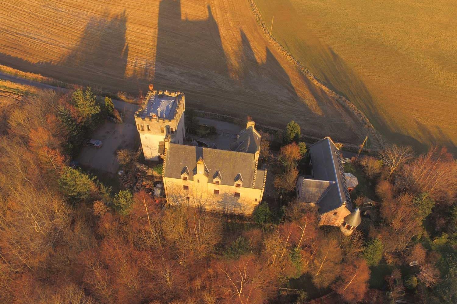 Villa The Manor At Plane Castle Falkirk Exterior foto