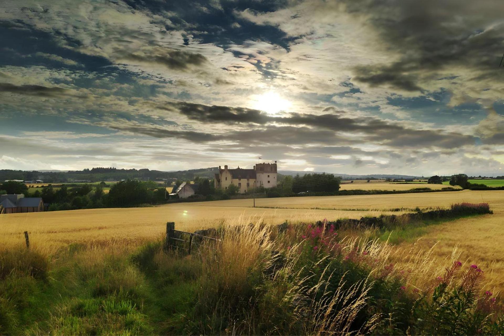 Villa The Manor At Plane Castle Falkirk Exterior foto